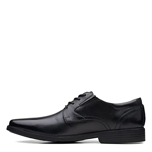 Image of Clarks Mens 26167892-black Leat Uniform Dress Shoe