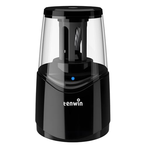 Taille-crayon electrique Tenwin pour resoudre le probleme des mines brisees de 6 a 8 mm