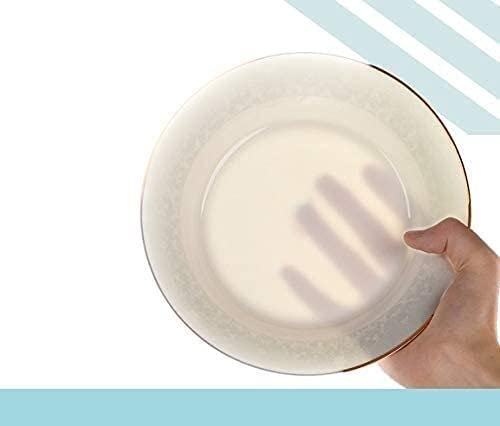Zestawy obiadowe Zestaw naczyń, Porcelana kostna 50-szt. Bankiet, Luksusowa zastawa stołowa z porcelany kostnej, Serwis dla 10 europejskich osób w stylu retro
