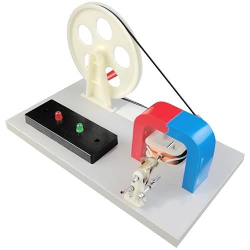 中学校電気実験物理実験室用ハンドクランクA-CおよびD-C発電機