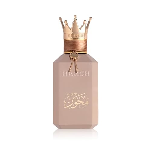 Al Ezz Oud Perfumes Hersh Mehwar Unisex Eau de Parfum, 100 ml, Floral Woody Musky Scent with Linden Blossom, Honey, and Musk - هرش محور العز للعود