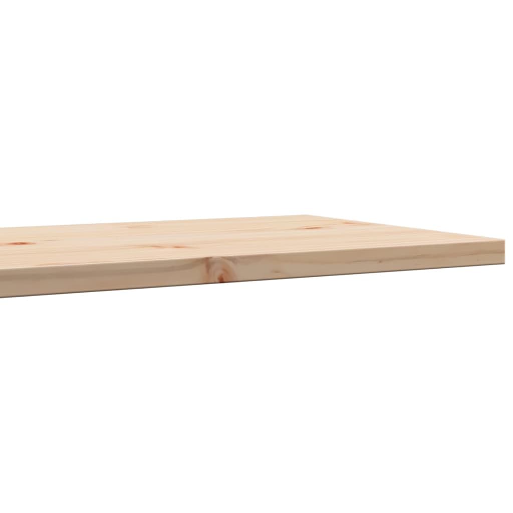 LAPOOH Tablero de Mesa Rectangular 2 uds Madera de Pino 80x40x2,5 cm, Tableros para Escritorios, Tableros para Mesas De Comedor - 847428