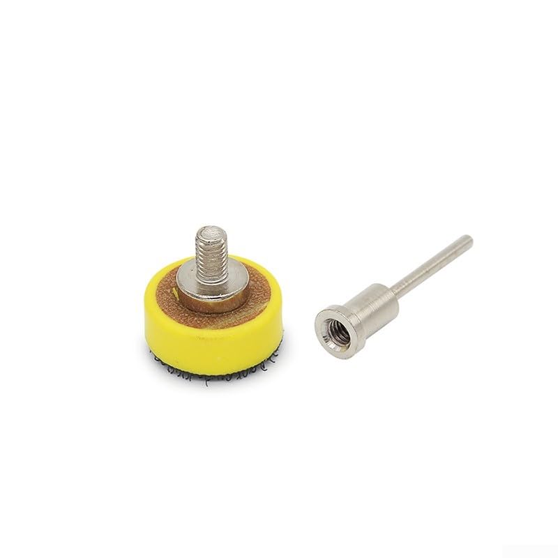 Selbstklebendes Schleifscheiben-Pad, 2,5 cm Durchmesser, für langanhaltendes Polieren