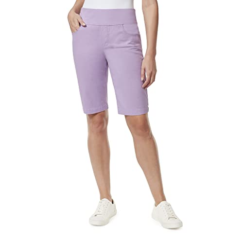 Short Bermuda Gloria Vanderbilt violet taille 48 pour femme
