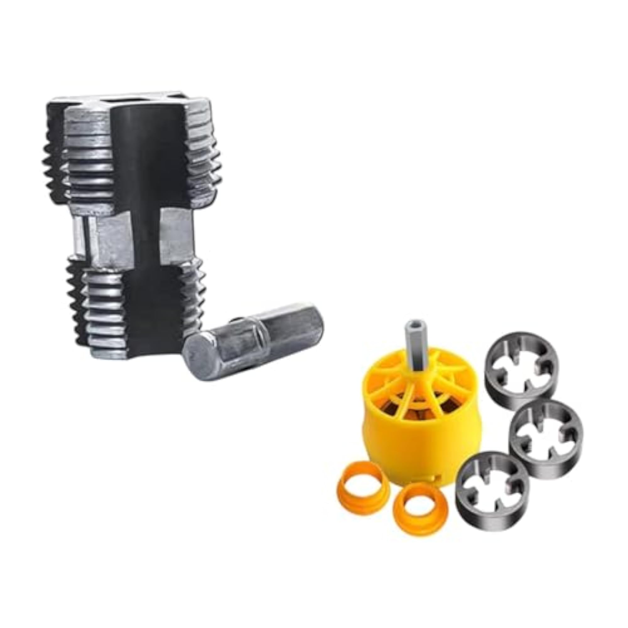 PVC Pipe Threader Kit Plumbing Tools for Electric Drill