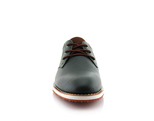 Image of Ferro Aldo Men's Slip-On Loafers | Woven Espadrille & Classic Styles | Casual & Formal Dress Shoes