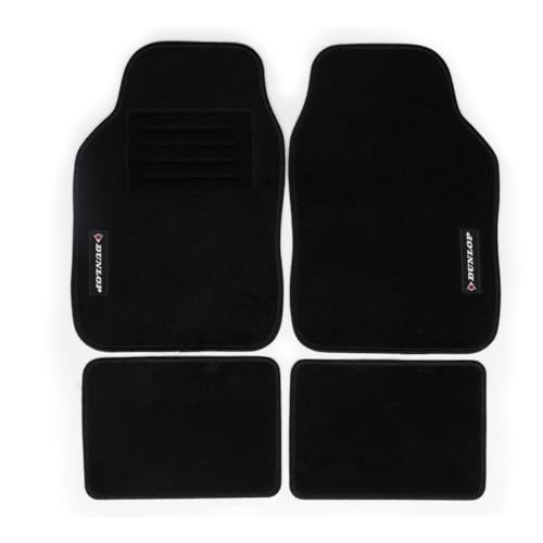 Dunlop Vehicle 871125241764 Universales Juego de Alfombrillas de Coche para Alfombras