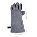 VOSAREA 1Pair Welding Gloves for Men High Temp Resistant Grilling Fireplace Hand Protectors Extended Wrist Protection Reinforced Stitching Enhanced Grip for Precise Tool Control
