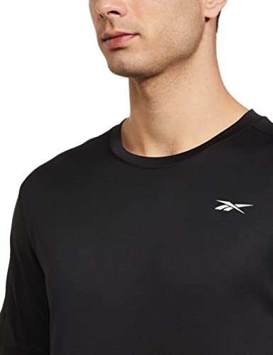 Image of Reebok Men's Solid Regular Fit T-Shirt