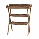 Mit drei abnehmbaren Tabletts ausgestattet, ist das CARUNA Tablett äußerst flexibel und ideal für das Servieren von Speisen und Getränken oder als dekorative Fläche.