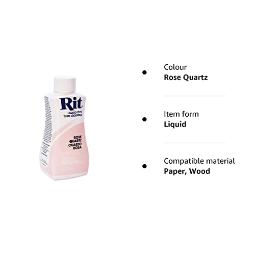 Rit Liquid Fabric Dye 236ml - 36 Colours (Rose Quartz) - Image 2