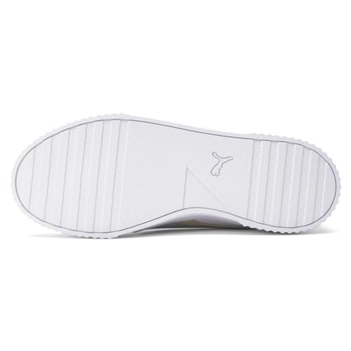 PUMA PUMA Carina L Prismatic Women's Sneaker 10 B(M) US White-Silver