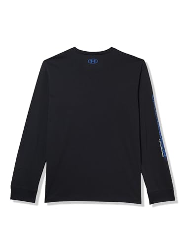 Image of Under Armour 1388678-1-YXL UA B Glitch BL LS Black YXL