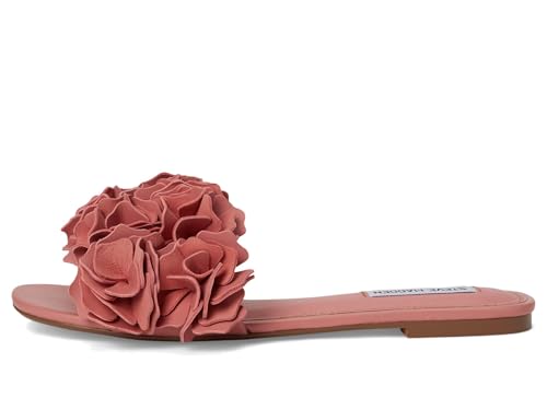 Steve Madden Steve Madden Women's Flo Sandal, Coral Leather, 6.5