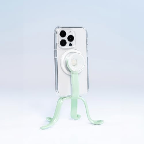 Image of PopSockets Flexible Phone Mount & Stand, Phone Tripod Mount, Universal Device Mount - Honeydew