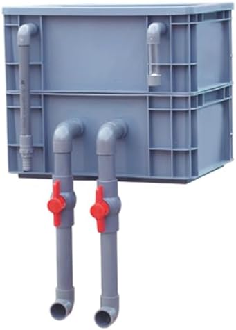 DIY External Aquarium Filter Box - Efficient Water Circulation System for Fish Tanks & Ponds, Premium Turnover & Drip Filter for Crystal Clear Water