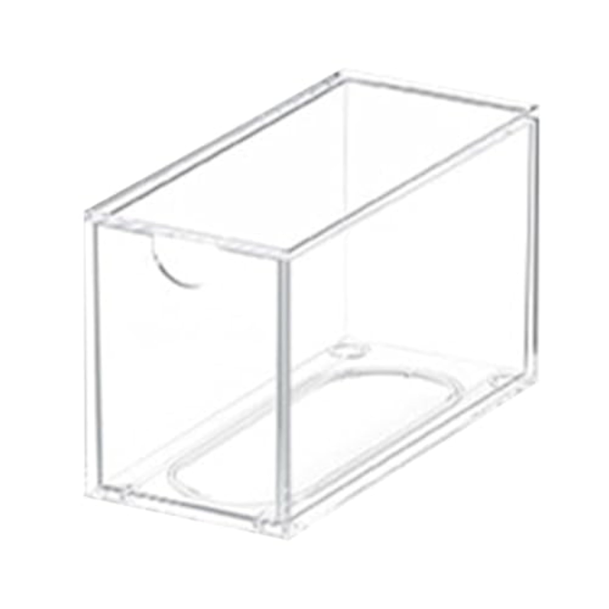 Clear Stackable Storage Drawer Makeup Organizer