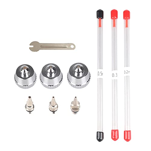 Lot de 30 mini aiguilles multifonctions pour aérographe de précision - 3