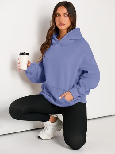 Image of EFAN Women's Hoodies Oversized Sweatshirt Comfort Fleece Sweaters | Cozy Trendy Pullover Hoodies, Sweatshirts with Pockets For Fall & Winter