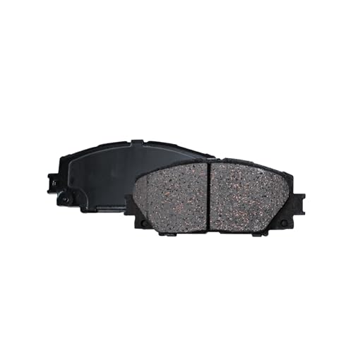 Image of Detroit Axle - Front Brake Pads for 2007-2018 Toyota Yaris 2012-2019 Prius C 2013 Scion IQ, Ceramic Brake Pads with Hardware Replacement