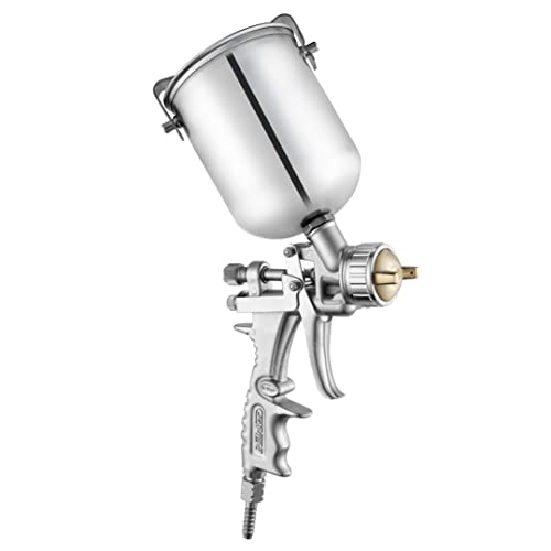 Image of Painter Spray Gun PR-01 Gravity Feed Silver 1.4mm Nozzle 600ml Capacity