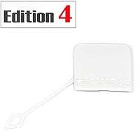 Amazon.com: Rear Tow Cover Fit 08-11 Mercedes Benz ML X164 FL AMG 
