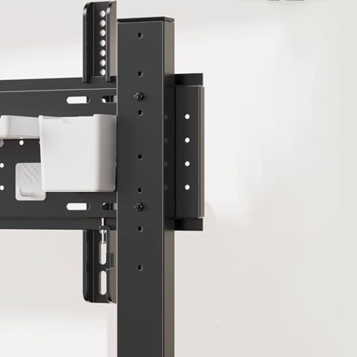 Soporte móvil para TV de piso universal con ruedas miniatura 4