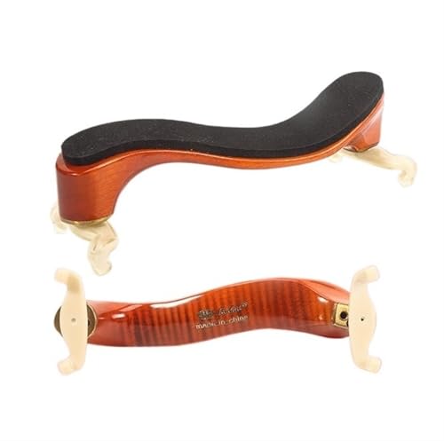 Violin Shoulder Rest,Violin Solid Wood Shoulder Rest,Violin Shoulder Rest For 4/4, Violin Parts Soft Safety Easy To Use,Ergonomic Design,Latex Claws
