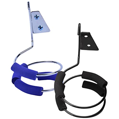 Ipetboom Metal Hair Dryer Holder Styling Tool Organizer Wall-mounted Hair Dryer Storage Rack for Bathroom Use