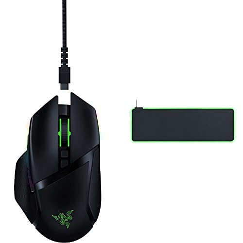 Prodotto 2: Tecnologia Razer Chroma Con 16,8 milioni di opzioni di colore personalizzabili: Con una gamma completa di 16,8 milioni di opzioni di colore con tecnologia Razer Chroma, ammira il tuo Razer Goliathus Chroma illuminarsi con avvisi in partita ed effetti di notifica—o personalizzalo tu con qualsiasi sfumatura immaginabile.