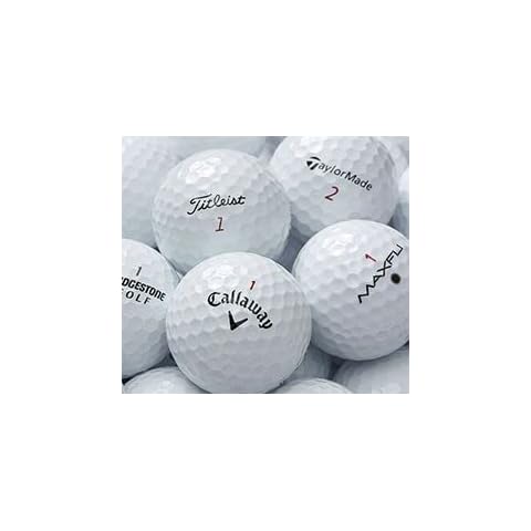 MV Maximum Velocity Sports Recycled & Used Like New Golf Balls - All Top Brands Available from This Page – Includes Carrying Bag Cover