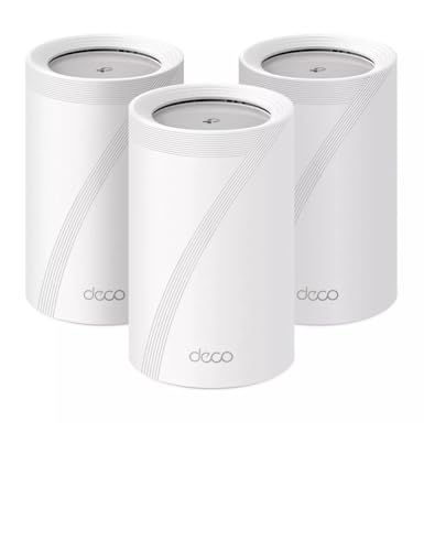 Image of TP-Link Deco BE11000 Multi-GIG Whole Home MESH WI-FI 7 System 3-Pack - White