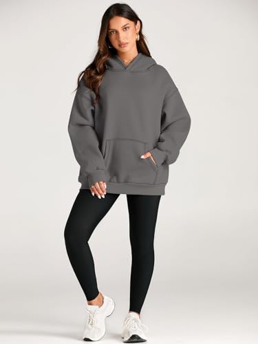 Image of EFAN Women's Hoodies Oversized Sweatshirt Comfort Fleece Sweaters | Cozy Trendy Pullover Hoodies, Sweatshirts with Pockets For Fall & Winter