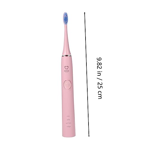FRCOLOR Zahnbürste Elektrisch Schallzahnbürste Mit Reinigungsmodi Für Tägliche Zahnreinigung Tiefenputzend Griff Einfach Anzuwenden – Bild 3