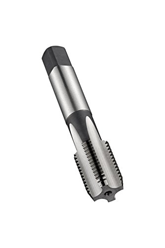 Dormer E547 HSS Straight Flute Hand Tap BSP(G) with Bright Finish, ISO Standard, Single Pack, 7/8 inch x 14 NO1