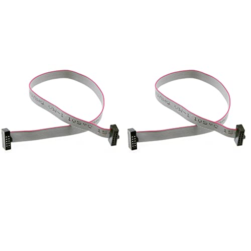 Treedix 2PCS IDC Ribbon Connector Flat Ribbon Cable miniatura 1