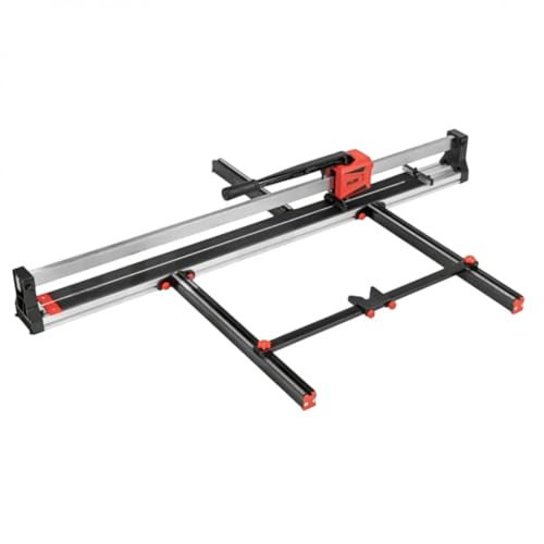 Image of Rubi F-ONE 1200 Manual Tile Cutter Machine | 4 Feet Tile Cutting Machine | 750 Kg Breaking Strength | Bearing System for Smooth Scoring | Includes 22 mm Wheel | PRO Series | 3-Year Warranty