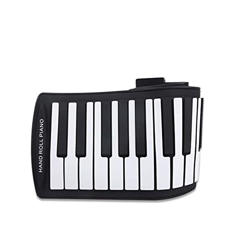 Draagbare 61 sleutels flexibele roll-up piano USB Toetsenbord handrol piano (Color : A 01) - Image 4