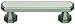 Atlas Homewares 320-PN Dickinson 4" Length Octagon Cabinet Pull, Polished Nickel