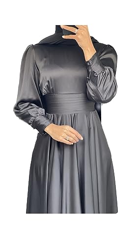 Robe de soirée noire taille 42 chic et élégante pour femme - 2