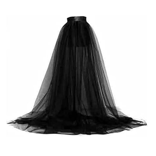 Women Tulle Tutu Long Skirts Festival Wedding Party Cocktail Prom Bandage Mesh Maxi Dress Overskirt