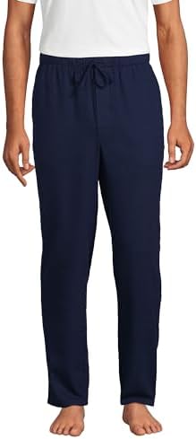 Lands' End Men's Flannel Pajama Pants, Deep Sea Navy, Regular X-Small :  Amazon.sg: Fashion