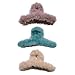 Capelli artiglio clip peluche cattura cattura barrette jaw morsetto per capelli accessori per le donne ragazze 3pcs per decorazione della testa