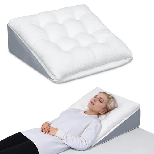 TANYOO 10 Inch Dual Layer Wedge Pillow