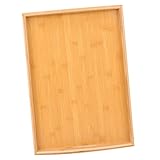 BinZyronic フルーツトレイ 再利用可能 – 調味料収納やデザートサービングに最適 お手入れ簡単 ホームキッチン対応 (46X33X5.5CM)