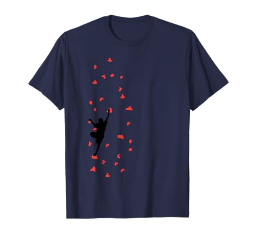 Wall Rock Climbing Bouldering Climber Sports Men Women Kids T-Shirt