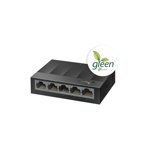 TP-Link Litewave 5 Port Gigabit Ethernet Switch | Desktop Ethernet Splitter | Unshielded Network Switch | Plug & Play | Fanless Quiet | Unmanaged (LS1005G) - Image 3