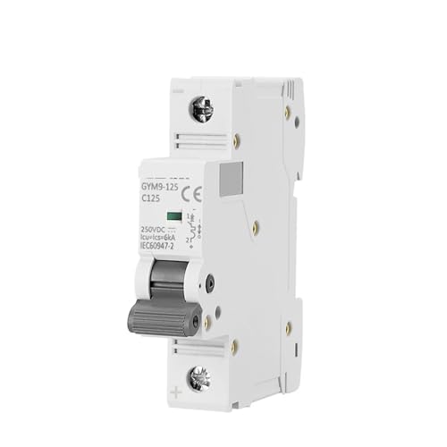 Disjoncteur DC MCB GYM9-125 80A pour rail Din 250V