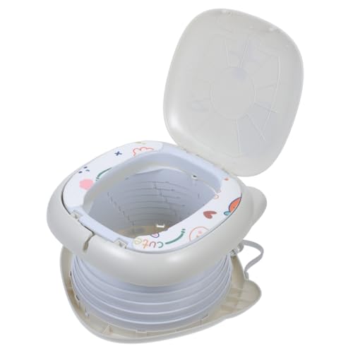 Pot pliable portable gris pour tout-petits adapté à la voiture - 2