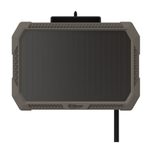 Wildgame Innovations Durable Sol-Pak Solar Battery Pack, 12V Solar Power Panel, Rechargeable Battery & 3ft Insulated Cable, Compatible with All Wireless/Cellular Trail Cameras - 3000 mAh - Image 3